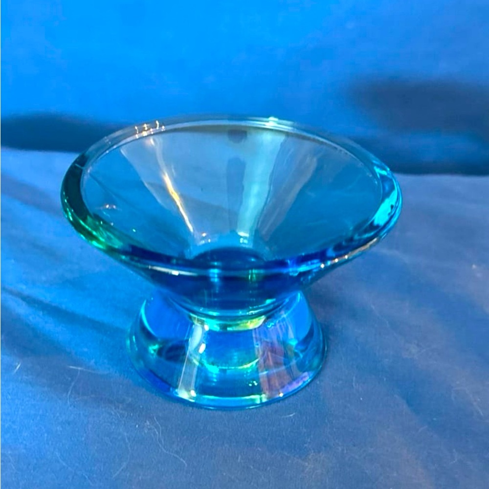 littala KAJ FRANCK KARTIO Light Blue Candle Holder